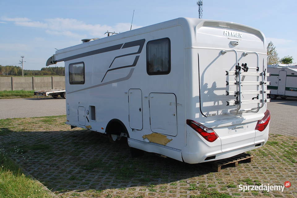 ZABUDOWA KEMPINGOWA KAMPER HYMER 2020 R mazowieckie Grzebowilk