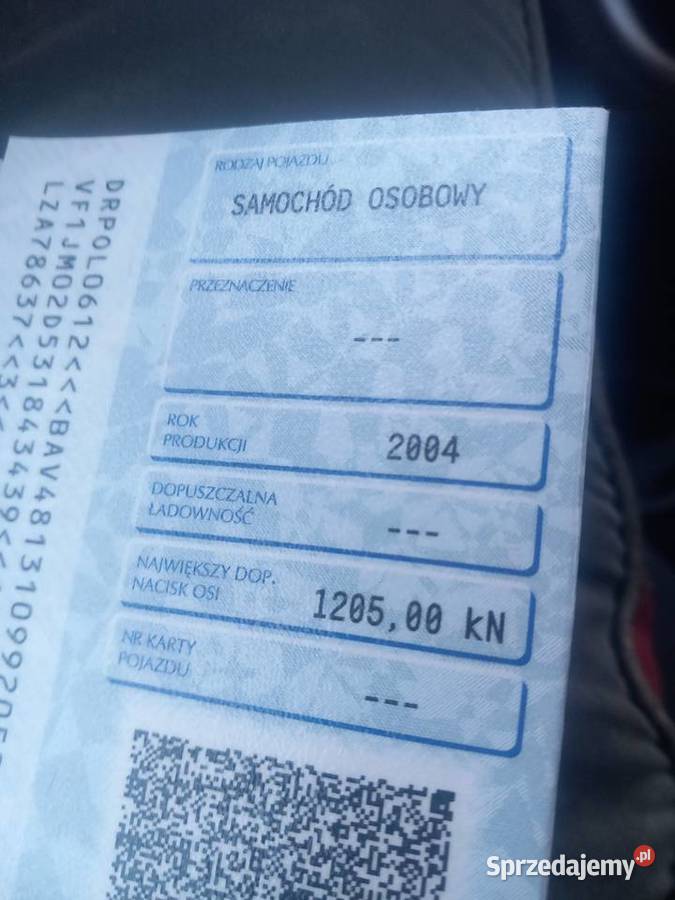 Renault scenik lubelskie Zakrzówek