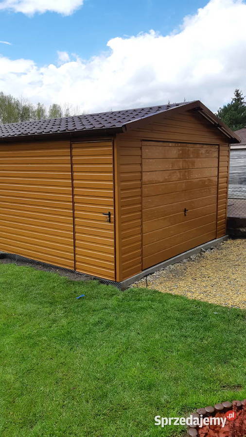 Grafit Garaż Blaszany 5x6 Garaż Blaszane Blaszak Bolesławiec
