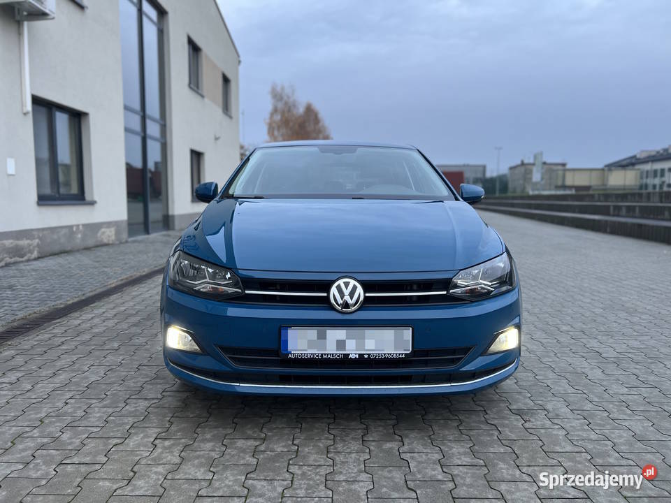 VW POLO VI Highline 2018r 10 TSI 115 Automat DSG gniazdo USB