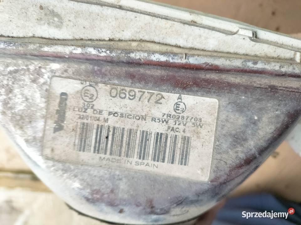 CIRTOEN C15 C 15 LAMPA PRZÓD LEWA PRAWA Kamień-Kolonia sprzedam