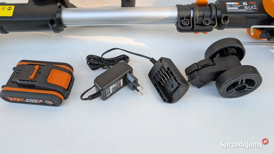 Podkaszarka akumulatorowa Worx WG163E brak