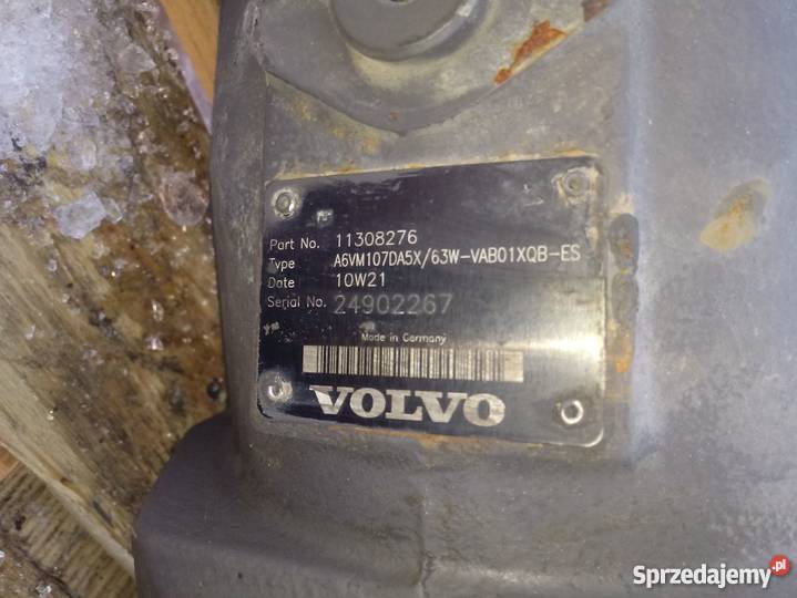 Silnik hydrauliczny Volvo L30 B A6VM107DA5X