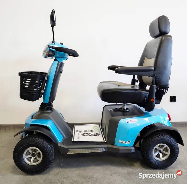 Skuter inwalidzki elektryczny aktywnego seniora