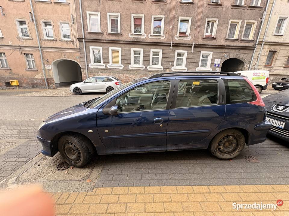 Peugeot 206 SW JBL klima długie opłaty 206 Wałbrzych