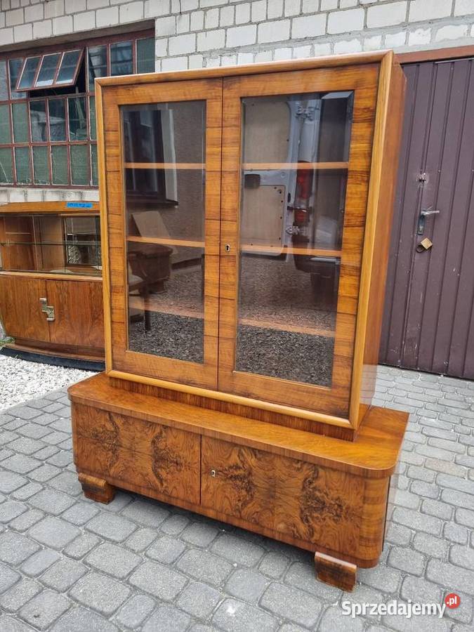 Witryna Art Deco antyk vintage Meble Sękocin Nowy