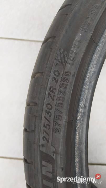 Opony Michelin Pilot sport 4s 2020 r osobowe Warszawa