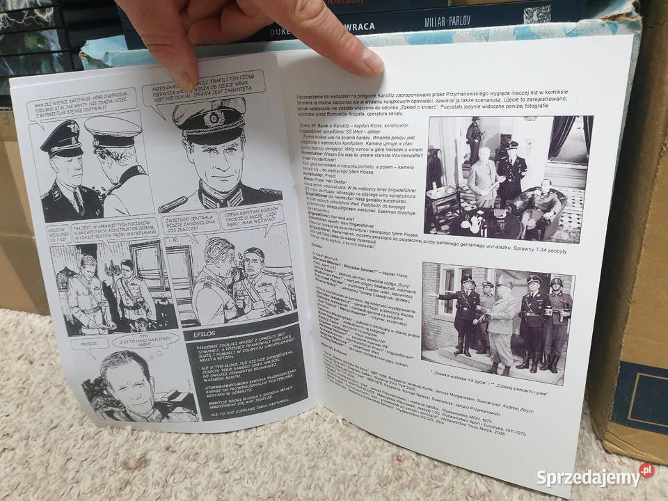 Kapitan Kloss Zakład o śmierć wydanie klubowe Polskie