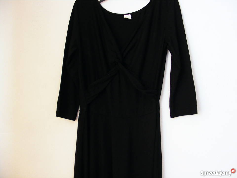 Sukienka długa czarna rozmiar 38 Oborniki Śląskie