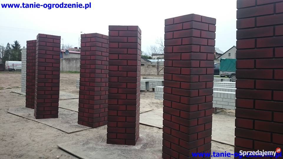 Ogrodzenia betonowe imitacja ogrodzeń Sochaczew sprzedam