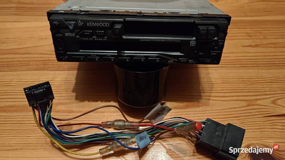 Radio samochodowe Kenwood zielone podświetlenie Kenwood Radioodtwarzacze