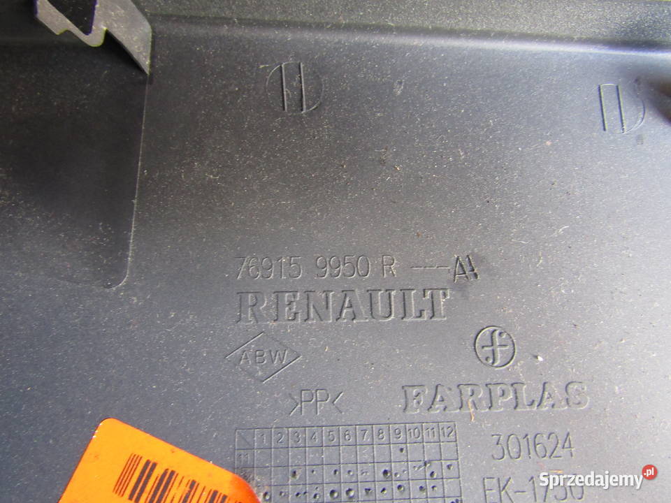 OSŁONA SŁUPKA ŚRODKOWEGO LEWA PRAWA RENAULT CLIO Mysłaków