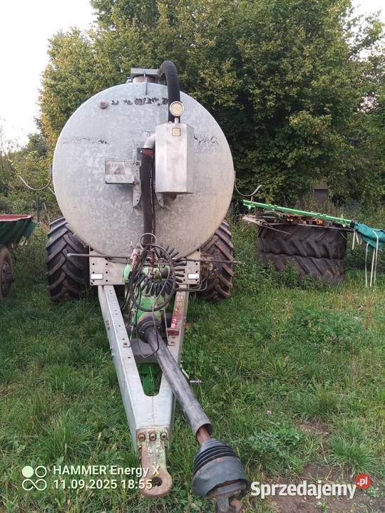 Beczka asenizacyjne Joskin 8400 l Modulo2 łódzkie Żarnów