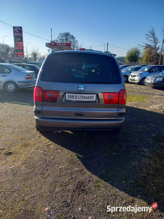 Seat Alhambra Lift 18tb 150 pełny serwis 7 elektrochrom. lusterka boczne lubelskie Lublin