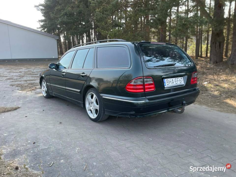 Mercedes Klasa E W210 Avangarde 24 V6 Benzyna 279500km Białystok