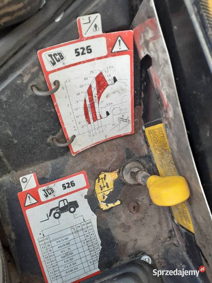 Ładowarka teleskopowa JCB 526 Manitou MLA 627 Ślesin