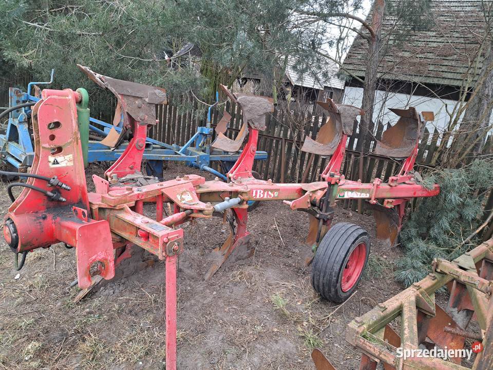 Pług obrotowy 4 skibowy 31 Unia Ibis nie Lemken Pługi Gizałki
