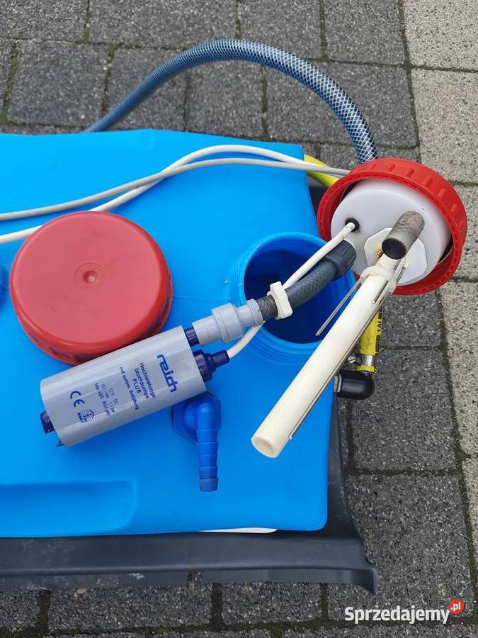 Baniak pojemnik na czystą wodę do przyczepy Pozostałe