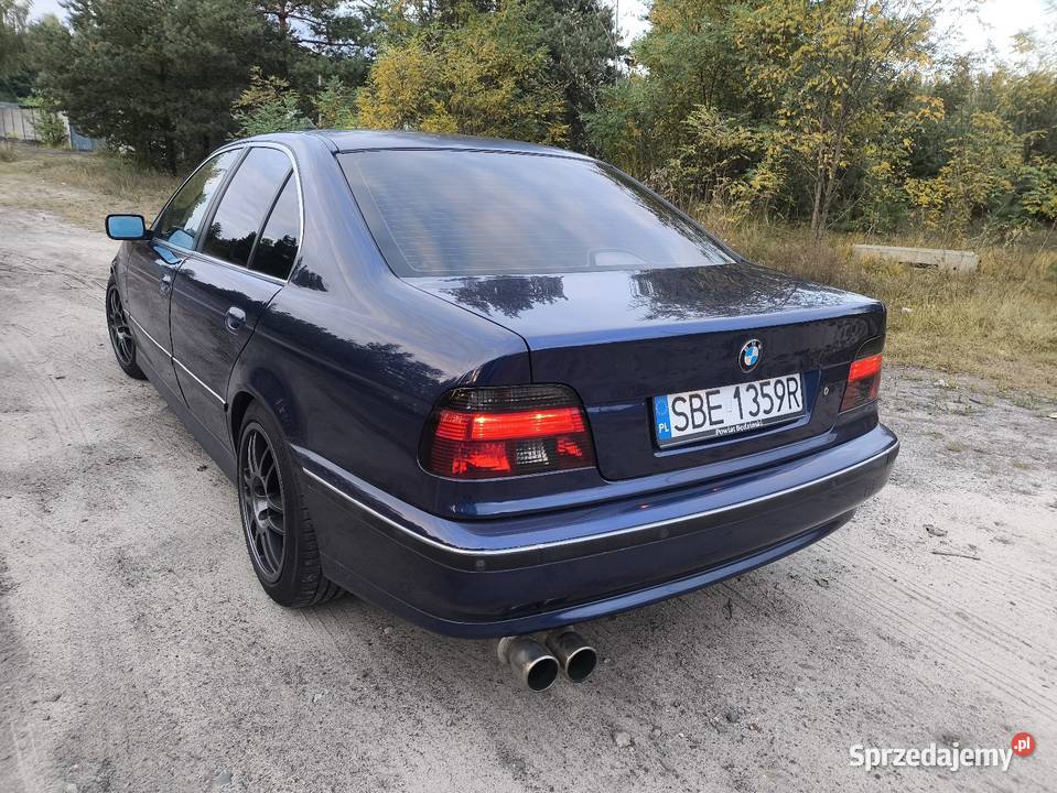 BMW E39 sedan 523i Bilstein b12 felgi oz skóry poduszka powietrzna Czeladź