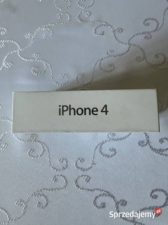 Apple iPhone 4 Oryginalne Pudełko Box Instrukcja śląskie Czerwionka-Leszczyny
