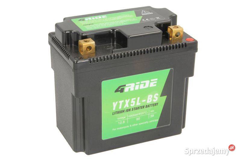 Akumulator motocyklowy 4 RIDE YTX5LBS LIION 12V Motoryzacja Wrocław sprzedam