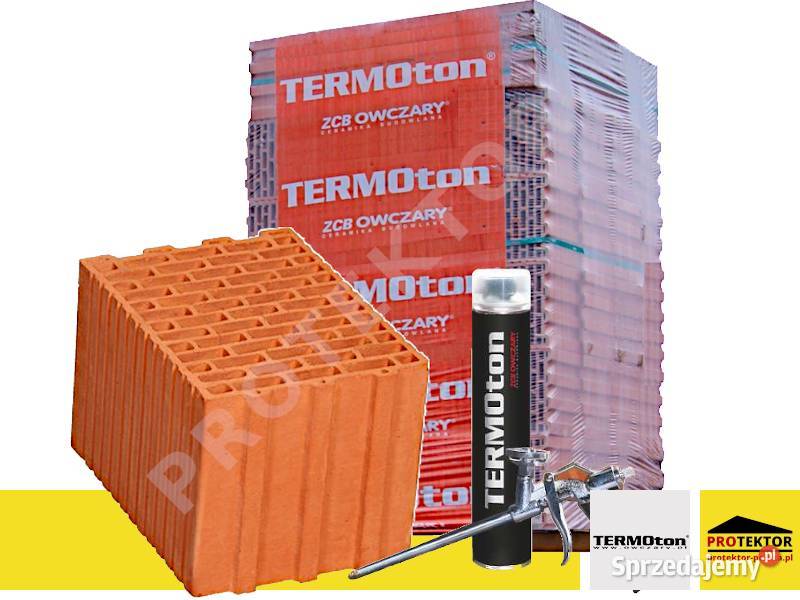 CIHLA TERMOTON PD 30 S BROUEN keramiky pnov wielkopolskie