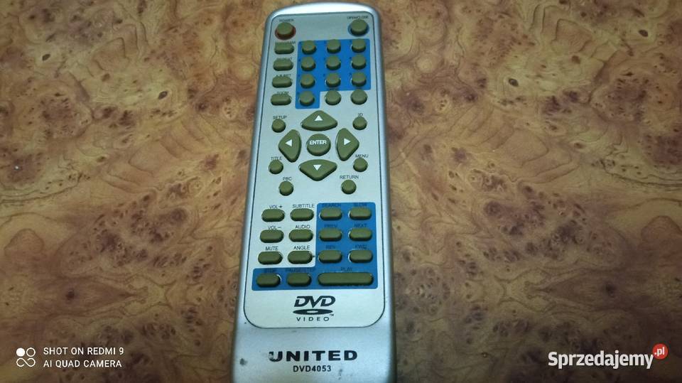 Pilot DVD UNITED sprawny sprzedam Wrocław