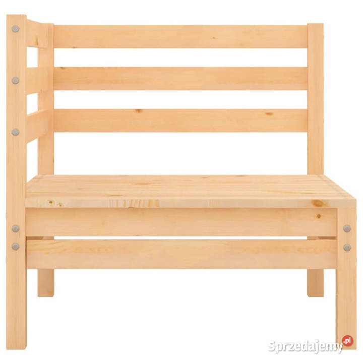 Ogrodowa sofa narożna lite drewno sosnowe mazowieckie Warszawa