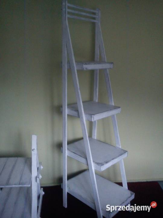 Stojak kwietnik biały Limanowa