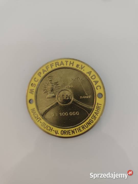 Plakietka ADAC 1961