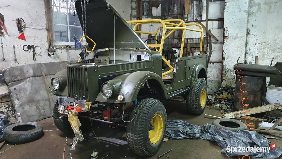 GAZ 69M pełnej odbudowie w 2022 silnik mercedes Rzeszów