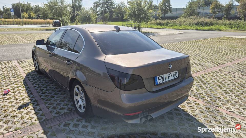 Sprzedam BMW 520i E60 2004r łódzkie Piotrków Trybunalski