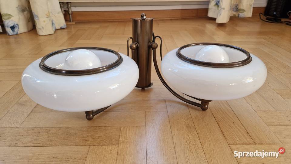 Podwójny kinkiet lampa ścienna duża Warszawa sprzedam