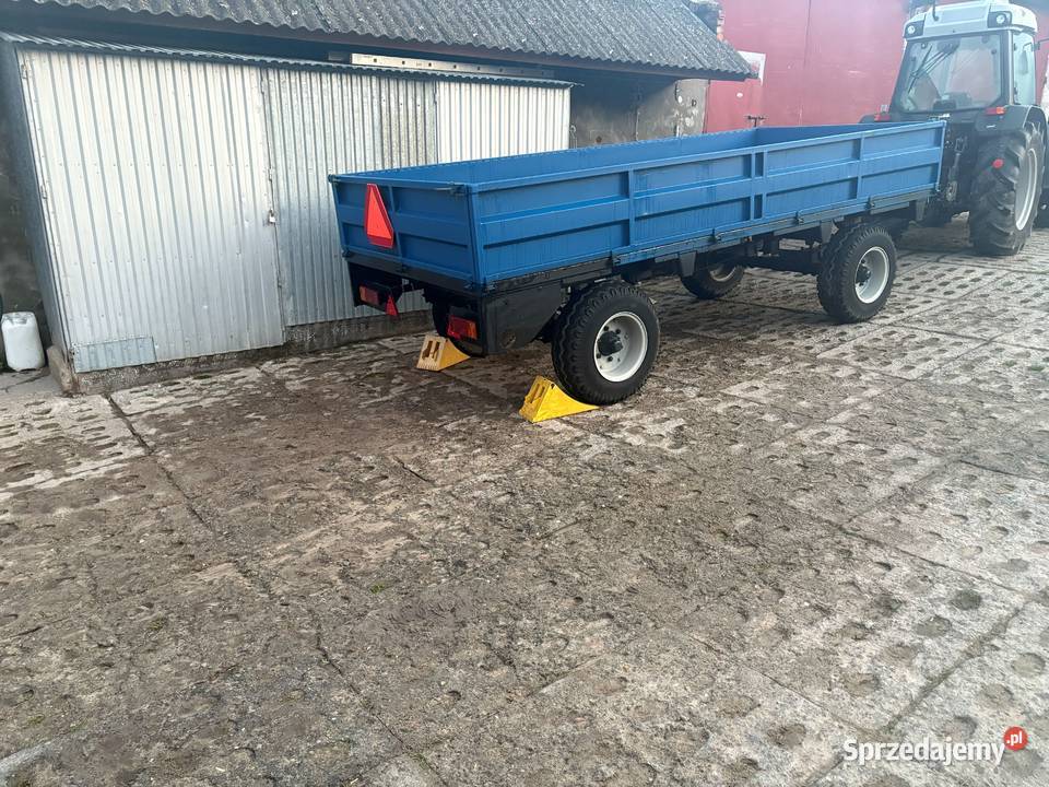 przyczepa SADOWNICZA rozrzutnik ROLNICZA 45T Annopol