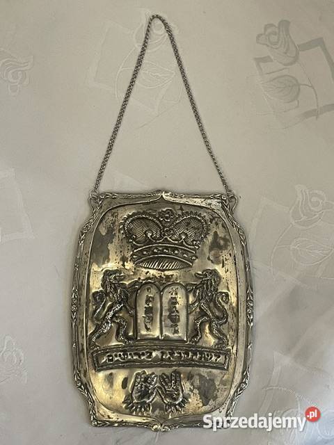 Ryngraf Chanukowy ze Srebra 133 g H Binde Kraków