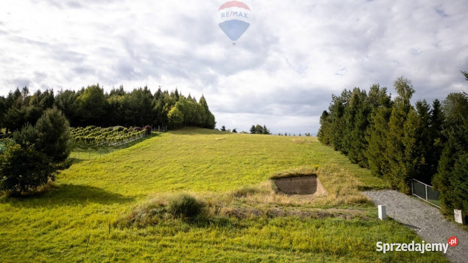 Działka z malowniczym widokiem