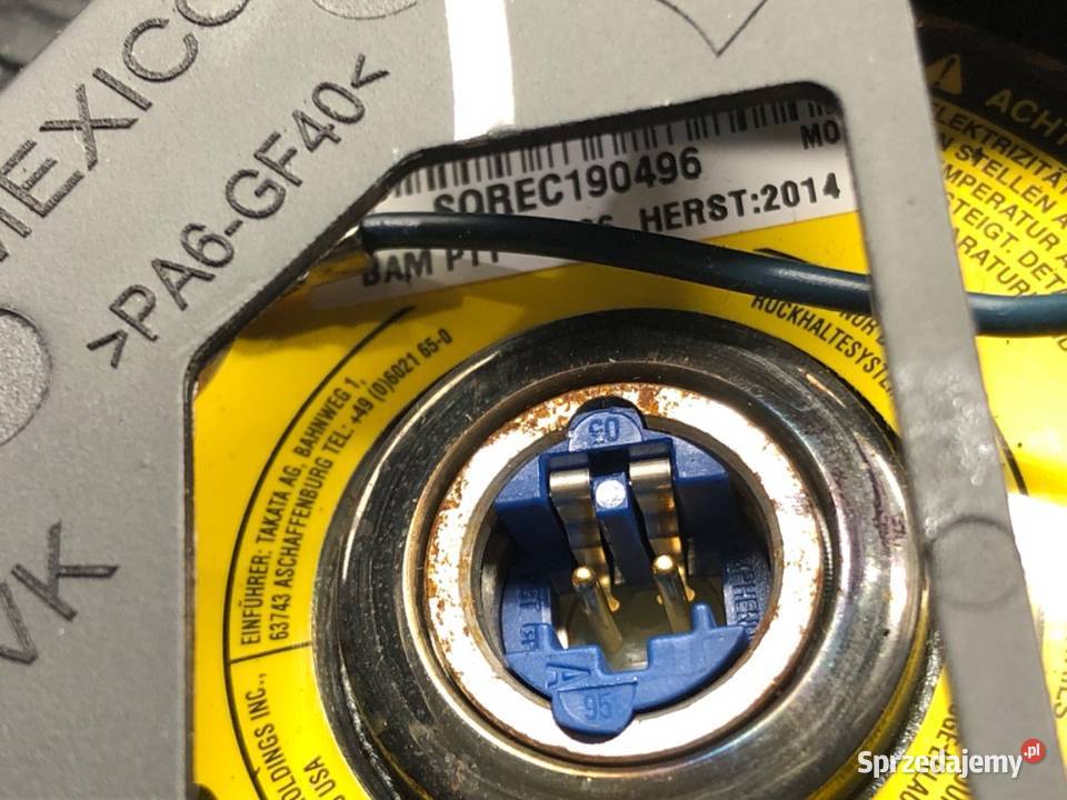 PODUSZKA POWIETRZNA KIEROWCY VW PASSAT B7