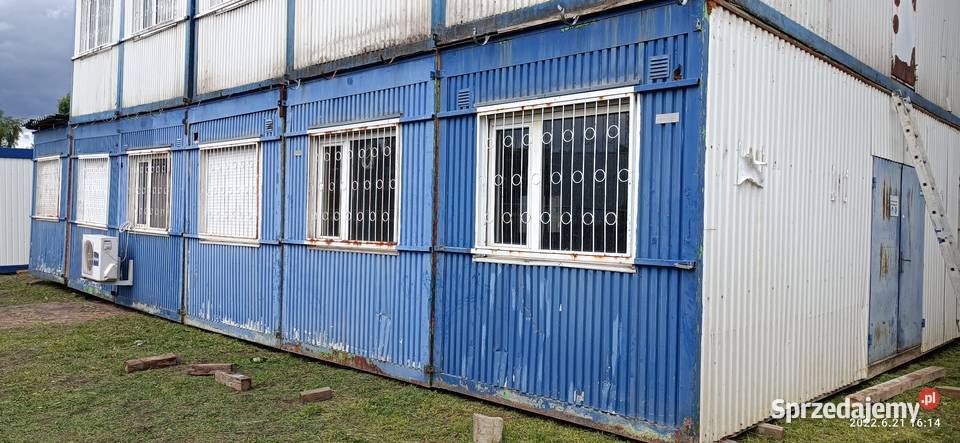 Zestaw kontenerowy socjalnomagazynowy