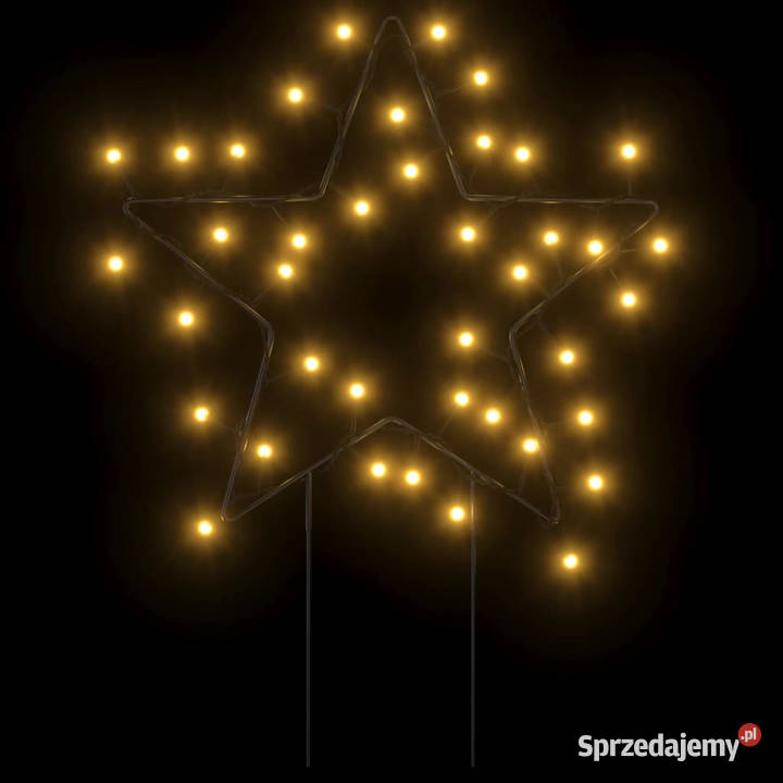 Świąteczne gwiazdy na szpikulcach 3 50 LED 29 Warszawa