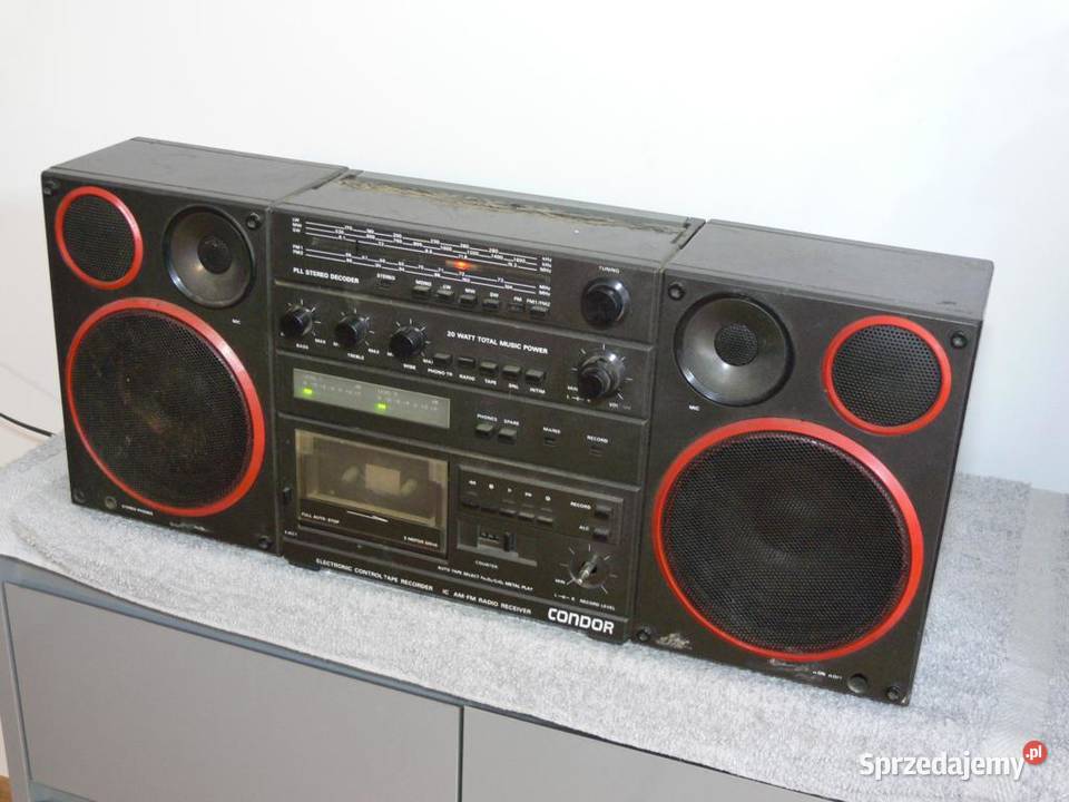 Radio Magnetofon Condor Unitra WYSYŁKA Audio Jasło