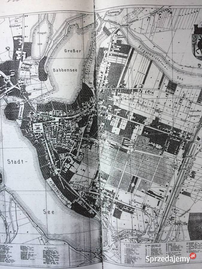 449 Niemiecki Plan Złotowa Szczecin