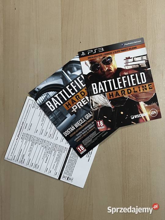 Battlefield Hardline polska wersja gra 3 gry Ruda Śląska
