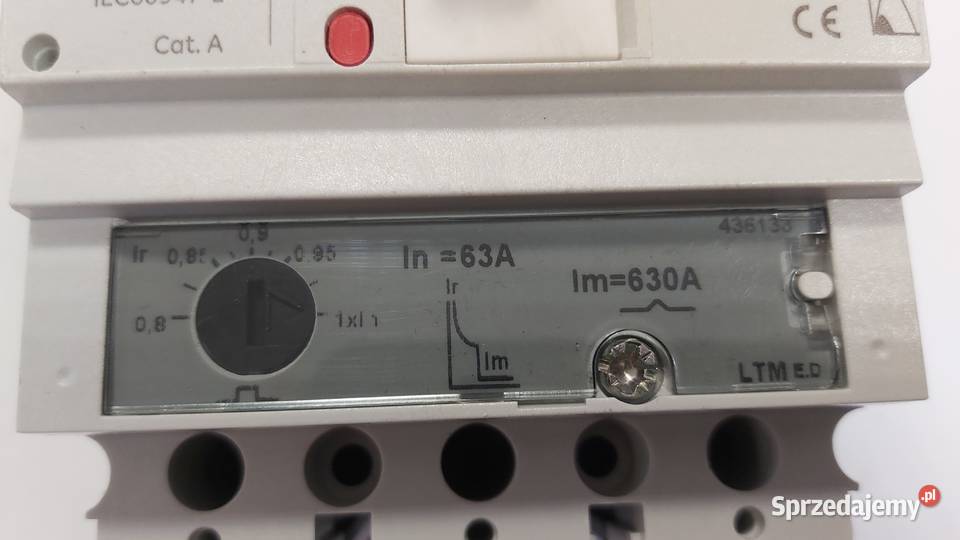 Wyłącznik instalacyjny mocy GE FD160 160A 3p mazowieckie Wyszków