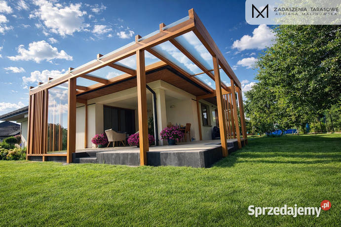 Zadaszenie narożne Producent Klasa Premium mazowieckie Radom sprzedam