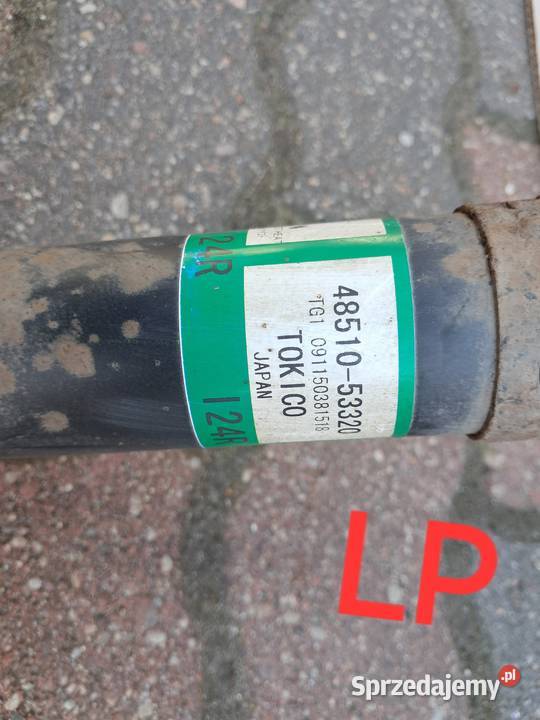 Amortyzatory OE Lexus IS300h 14r komplet przód i Zawieszenie i amortyzacja mazowieckie