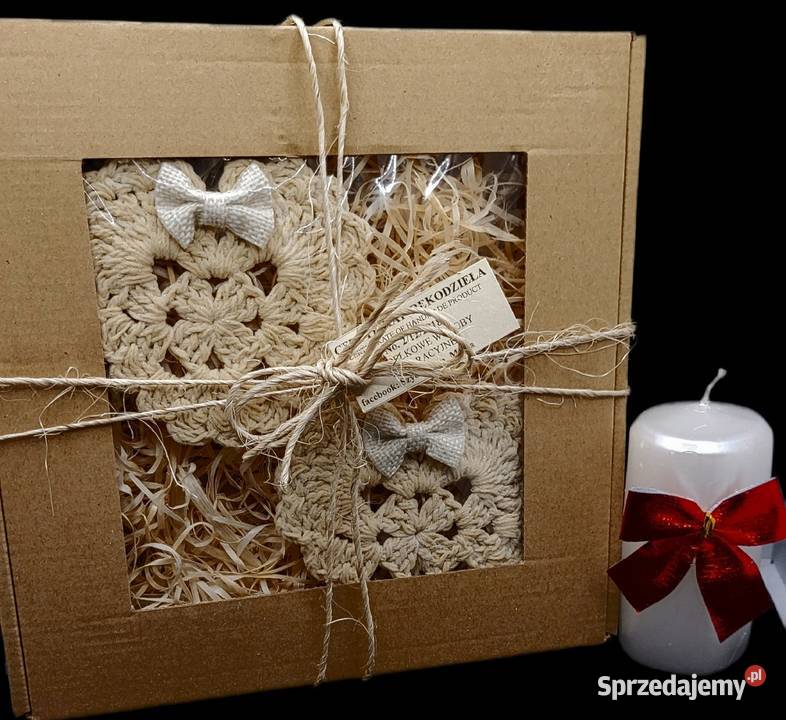 Serduszka zawieszki choinkowe ręcznie wykonane 2 Krzywaczka