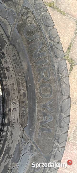 Opony Uniroyal 2057516C sprzedam