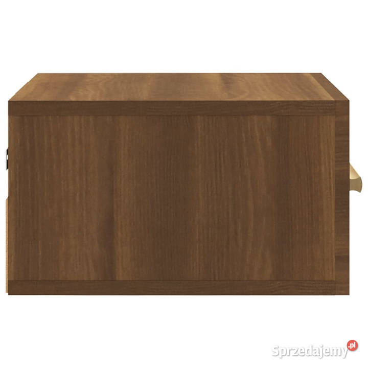 Wisząca szafka nocna brązowy dąb 35x35x20 Warszawa