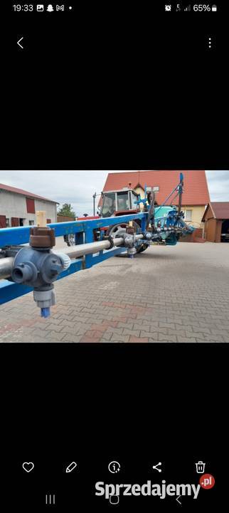 Opryskiwacz zawieszany berthoud 1000l 20m kujawsko-pomorskie Mały Mędromierz sprzedam