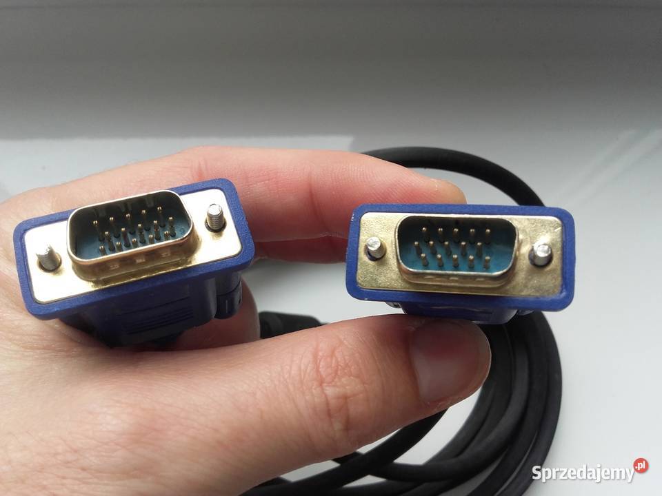 Kabel VGA DSUB 3m 300 SVGA używany sprawny kolor